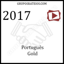 Curso PORTUGUÊS GOLD 2017 COMPLETO - F. R.