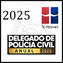 Curso Delegado de Polícia Civil 2025 – Supremo