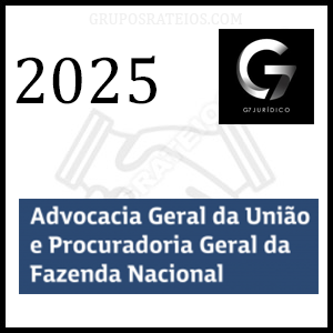 Curso AGU/PFN 2025/1 – Rateio G7 Jurídico