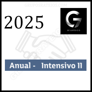 Curso Anual Intensivo II 2025/1 – Rateio G7 Jurídico