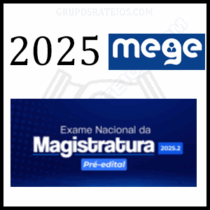 Curso ENAM 2025-2 (Pré-edital + Pós-Edital) – Rateio Mege