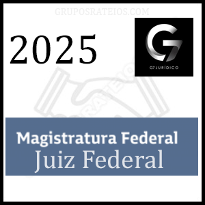Curso Magistratura Federal 2025/1 – Rateio G7 Jurídico