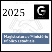 Curso Magistratura e Ministério Público Estaduais 2025/1 – Rateio G7 Jurídico