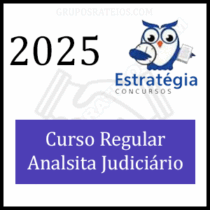 Curso Tribunal de Justiça 2025 - Curso Regular (Analista Judiciário - Área Judiciária) - Estratégia Concursos