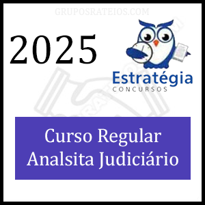 Curso Tribunal de Justiça 2025 - Curso Regular (Analista Judiciário - Área Judiciária) - Estratégia Concursos