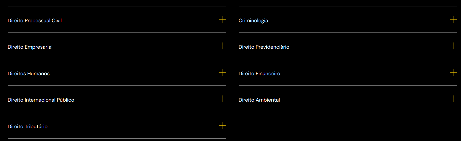 Disiciplinas Delegado Federal