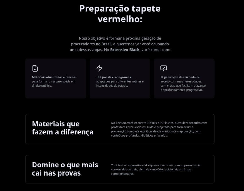 Extensivo Black INFO