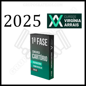 Curso 1ª Fase do Concurso de Cartório 2025 | NORMATIVA NACIONAL – Rateio Virginia Arrais