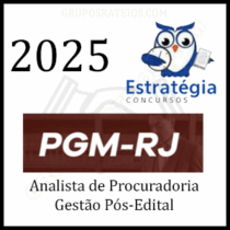 Curso PGM-RJ 2025 Pós-Edital (Analista de Procuradoria – Gestão) – Rateio Estratégia
