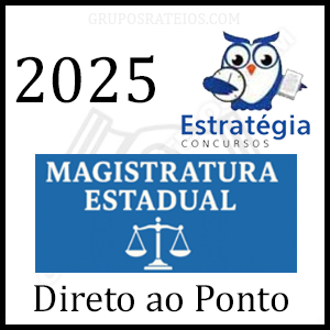 Curso Magistratura Direto ao Ponto [2025] Rateio Estratégia