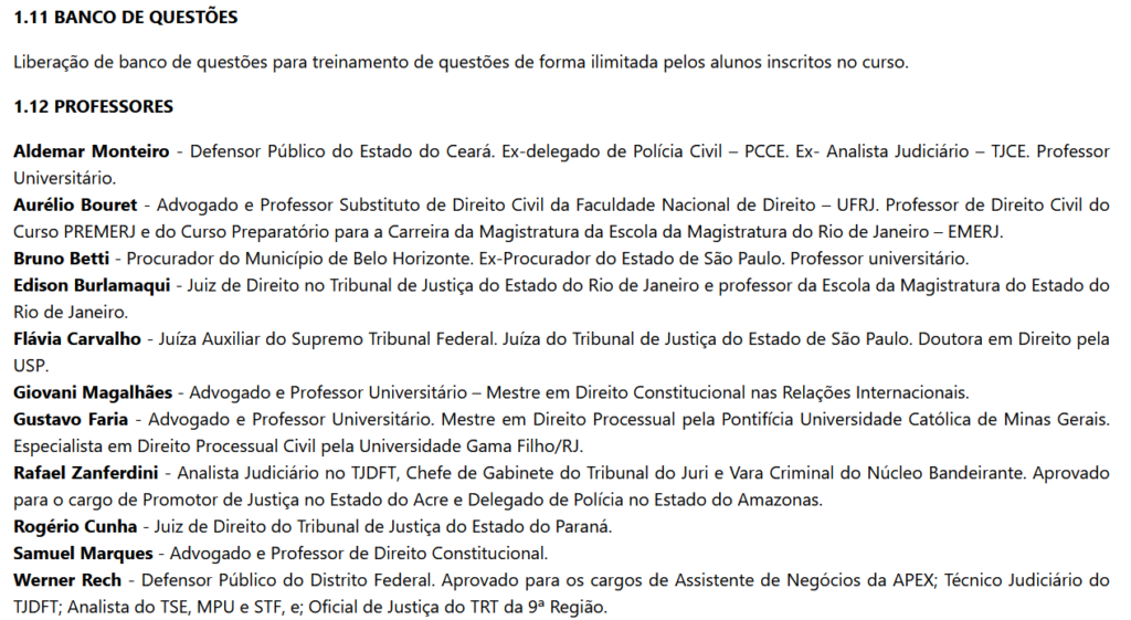 Informações do Curso ENAM Pós-Edital [2025.2] Rateio Mege