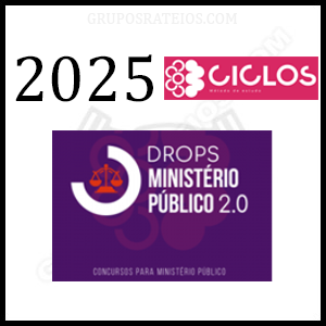 Curso DROPS Ministério Público [2025] Rateio Ciclos