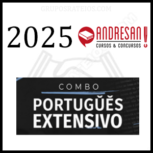 Curso Combo Português Extensivo + 6 bônus [2025] Rateio Andresan