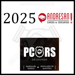 Curso Português para Delegado PC-RS 2025 [Pós-Edital] Rateio Andresan