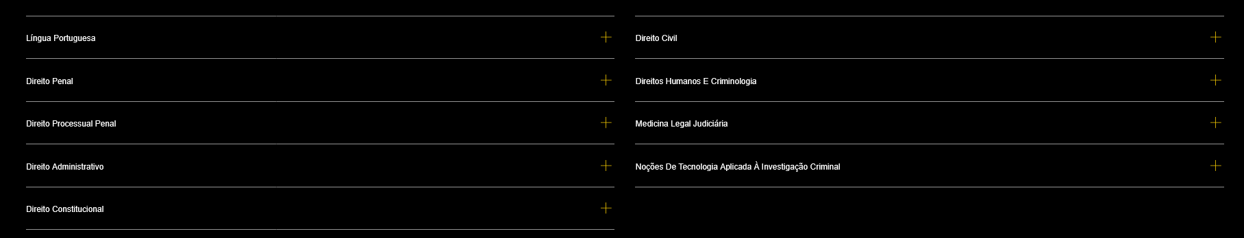 Informações Curso RETA FINAL 30 DIAS DELEGADO RIO GRANDE DO SUL 2025 (Pós-edital) Rateio Dedicação Delta