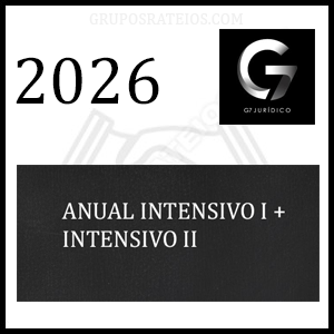 Anual Intensivo I + Intensivo II [2026.1] Rateio G7 Jurídico