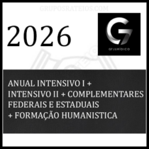 Combo Intensivo I e II + Complementares e Formação Humanística [2026.1] Rateio G7 Jurídico