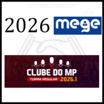 Curso Clube do MP [2026.1] Rateio Mege