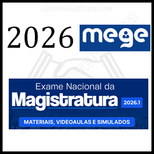 Curso Enam 2026.1 [Pré-Edital] Rateio Mege