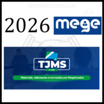 Curso TJMS 2ª Fase [2026] Rateio Mege