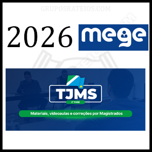 Curso TJMS 2ª Fase [2026] Rateio Mege