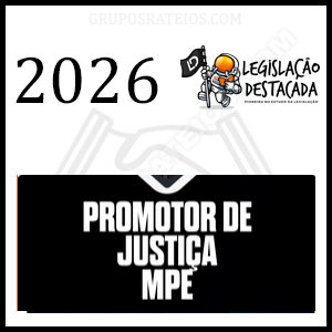 Extensivo Ministério Público [2026] Rateio Legislação Destacada
