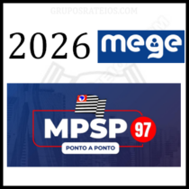 MPSP 97 Ponto a Ponto + Pós-Edital [2026] Rateio Mege