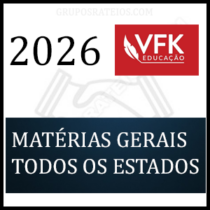 Matérias Gerais para 1ª Fase Concurso de Cartórios [2026] Rateio VFK Educação