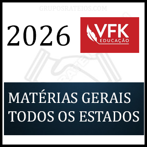 Matérias Gerais para 1ª Fase Concurso de Cartórios [2026] Rateio VFK Educação