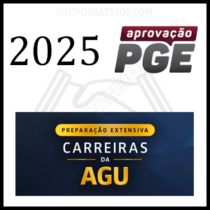 Preparação Extensiva Carreiras da AGU [2025] Rateio Aprovação PGE