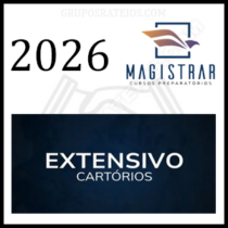 Cartórios 2026 [Extensivo] Rateio Magistrar Educacional