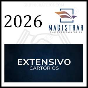 Cartórios 2026 [Extensivo] Rateio Magistrar Educacional