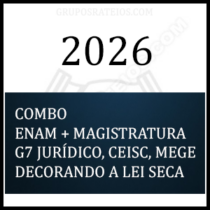 Combo Enam + Magistratura [2026] Rateio Magistratura Estadual
