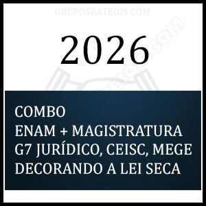 Combo Enam + Magistratura [2026] Rateio Magistratura Estadual