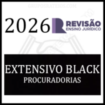 Extensivo Black 2026 [Procuradorias] Rateio Revisão PGE