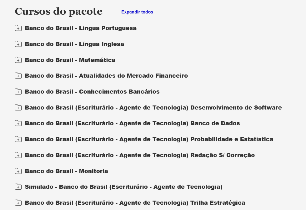 Informações Banco do Brasil 2026 Pré-Edital [Agente de Tecnologia] Rateio Estratégia
