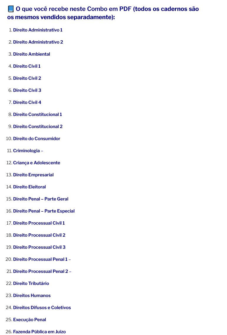 Informações Magistratura Estadual [2026] Rateio Cadernos Sistematizados
