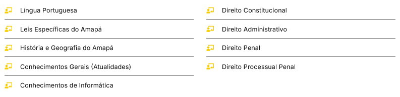 Informações Preparação Pré-Edital Delegado Amapá [2026] Rateio Dedicação Delta
