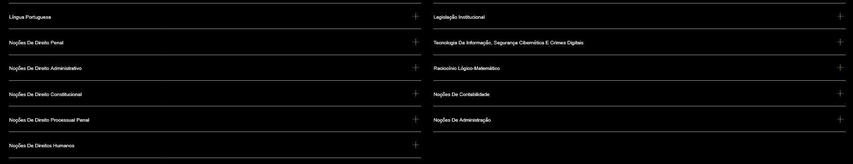 Informações RETA FINAL AGENTE E ESCRIVÃO DE POLÍCIA SANTA CATARINA [2026] Rateio Dedicação Delta