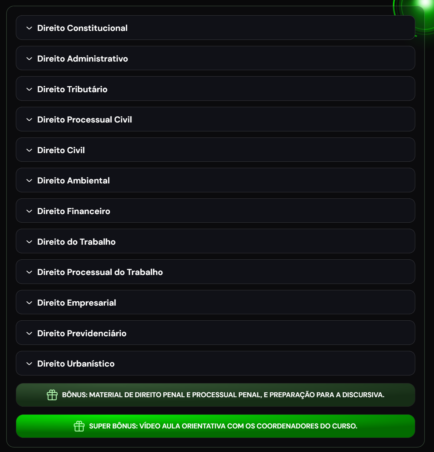 Informações Regular PGE PGM 45 Semanas [2026] Rateio Ponto a Ponto