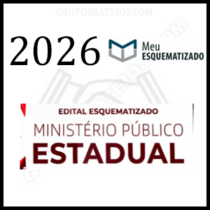 MINISTÉRIO PÚBLICO ESTADUAL [2026] Rateio Meu Esquematizado