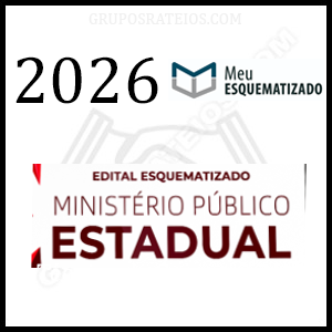 MINISTÉRIO PÚBLICO ESTADUAL [2026] Rateio Meu Esquematizado