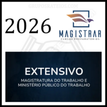 Magistratura do Trabalho e MPT 2026 [Extensivo] Rateio Magistrar Educacional