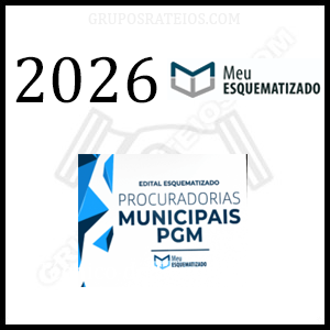 PROCURADORIAS MUNICIPAIS [2026] Rateio Meu Esquematizado