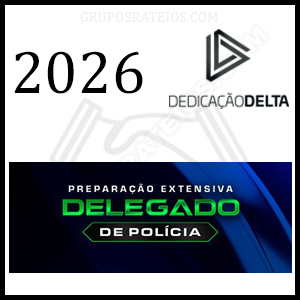 Preparação Extensiva Delegado de Polícia [2026] Rateio Dedicação Delta