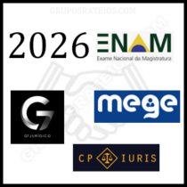 Combo Enam Pós-Edital G7, Mege, Cp Iuris + Brindes [2026] Rateio Enam