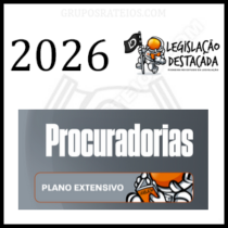 Extensivo Procuradorias 2026 [Ed. 10] Rateio Legislação Destacada