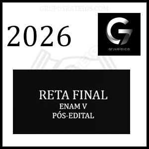 Reta Final 5º Enam Pós Edital [2026] Rateio G7 Jurídico