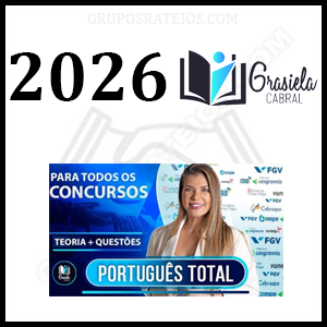 PORTUGUÊS TOTAL 2026 [Teoria + questões] Grasiela Cabral