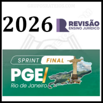 Sprint Final PGE/RJ [2026] Rateio Revisão Ensino Jurídico